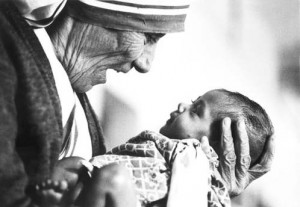 Mother Teresa was a positive inflectional force to be reckoned with ...