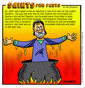 St. John the Apostle Fun Fact