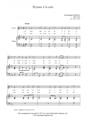 Fine digital Classical Sheet Music for you to download and print