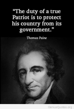 Thomas Paine quotes