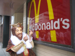 Ronald McDonald VS The Burger King -Image #761,595