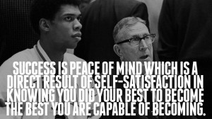 John Wooden: The difference between winning and succeeding | TED Talks