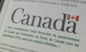 Canada Periodical Fund of the Department of Canadian Heritage.