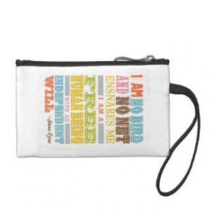Inspirational Art - Jane Eyre Change Purses
