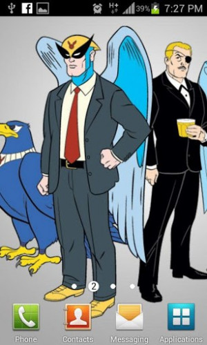 Harvey Birdman Background