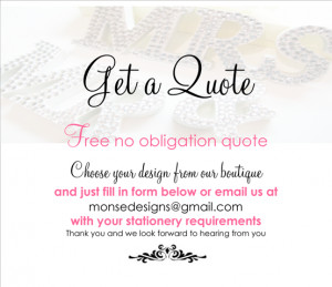 get a free no obligation quote