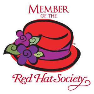 Red Hat Society Logo | Red Hat Society Name Badge Artwork