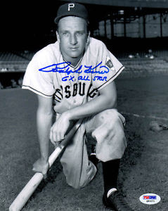 Ralph Kiner SIGNED 8x10 Photo 6 x All Star Pirates PSA DNA AUTOGRAPHED