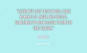 Night Elie Wiesel Quotes About Faith