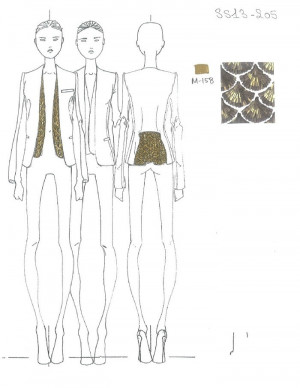 Inspiration behind one of Joseph Altuzarra's looks for SS13 in ...