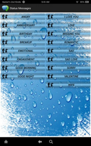 View bigger - Status Update Shuffle Quotes for Android screenshot