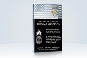 Home » Police Sheriff Plaques » Police Retirement Plaque