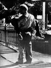 Boo carrying Jem to his house