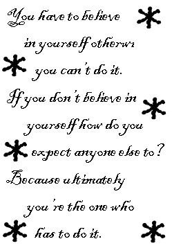 Believe in Yourself Image