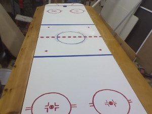 Red Wings Beer Pong Table Image