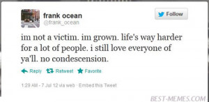 Frank Ocean Quotes Twitter