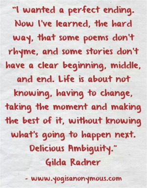 More like this: gilda radner and quotes .