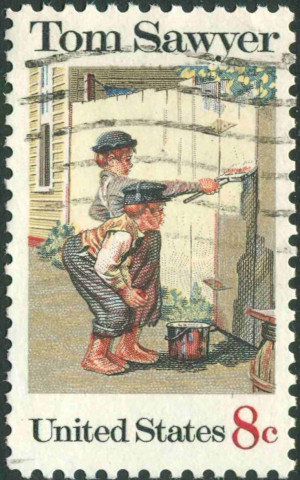 Tom Sawyer Stamp