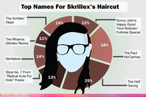 Top Names For Skrillex’s Haircut