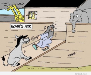 Funny Noah Ark Cartoon