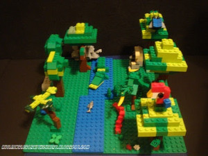 Save the Rainforest - Lego Creation