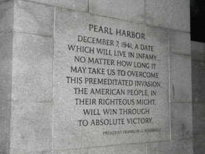 Day of Infamy Pearl Harbor quote by MightyMorphinPower4