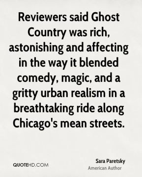 Reviewers said Ghost Country was rich, astonishing and affecting in ...