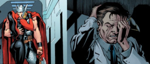 ... as an Avenger. However, she grew apart from him as she dated Thor. [1