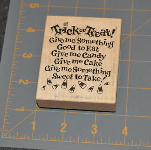 VINTAGE-1995-PSX-HALLOWEEN-TRICK-OR-TREAT-POEM-SAYING-PHRASE-RUBBER ...