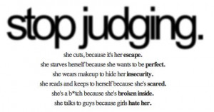 Quotes About Judging People