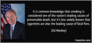 It is common knowledge that smoking is considered one of the nation's ...