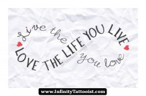 By tonybaxter in infinity symbol quote tattoos No Comments