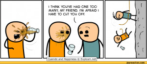 comics,funny comics & strips, cartoons,Cyanide and Happiness,drink ...
