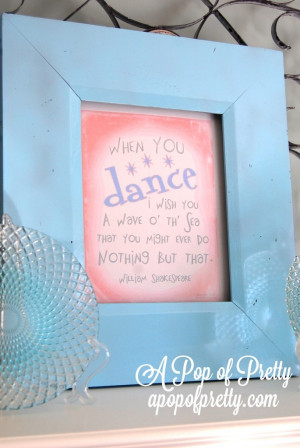 Dance Recital Free Printable: “When you dance, I wish you ...