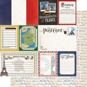 Scrapbook Customs - Travel Photo Journaling Collection - 12 x 12 ...
