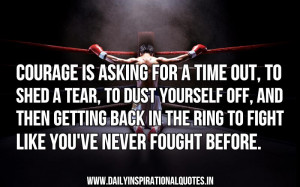 Ring To Fight Like You’ve Never Fought Before ~ Inspirational Quote ...