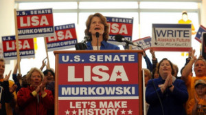 Reports that Lisa Murkowksi will run as a write in candidate for her