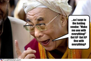 dalai lama hotdog