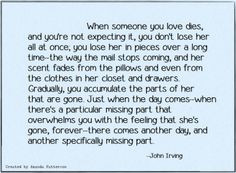 John Irving - quote -There’s nothing so confusing...