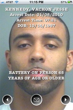 Live Streaming Mugshots Your Iphone With Arrested Mobile