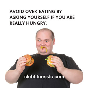 Over-eating is a common problem in our society, and so is obesity.