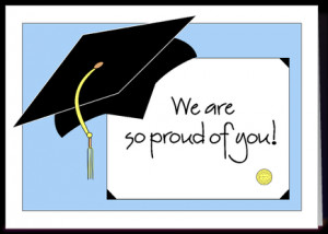 Proud of you Graduation Congratu...