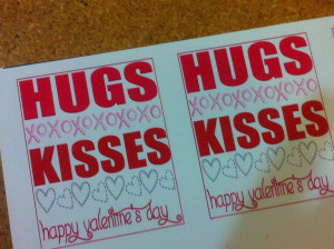 Hugs and Kisses Candy Jar