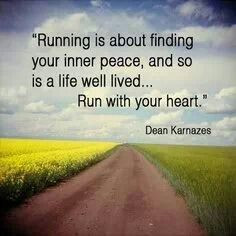 Run with your heart.