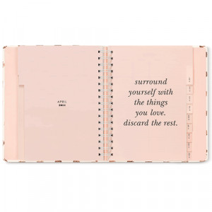 typical Kate Spade fashion these agendas have fun, motivational quotes ...