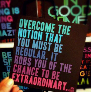 Be Extraordinary.