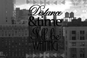 alicia keys, black and white, distance, new york, photography, quote ...