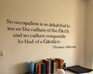 Thomas Jefferson Quote Wall Decal
