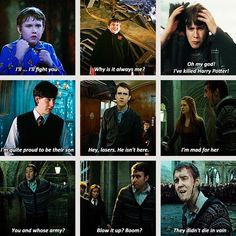 Neville Longbottom is a brave brave man// I know he is a fictional ...