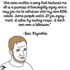 Imagine Dragons Frontman Dan Reynolds Talks Success, In Illustrated ...